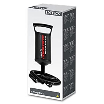 Intex - Air Pump for Swimming Pool - Black